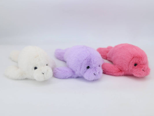 Manatee Sea Cow Purple Soft Toy -30cm