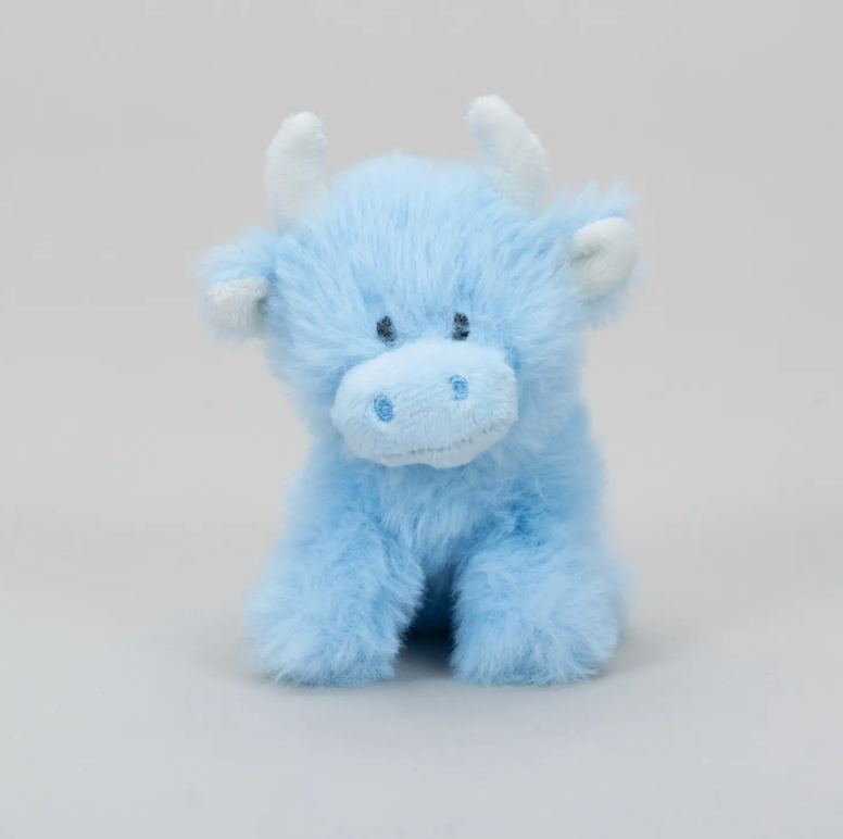 Mini Highland Cow Collectible Soft Toy Cow