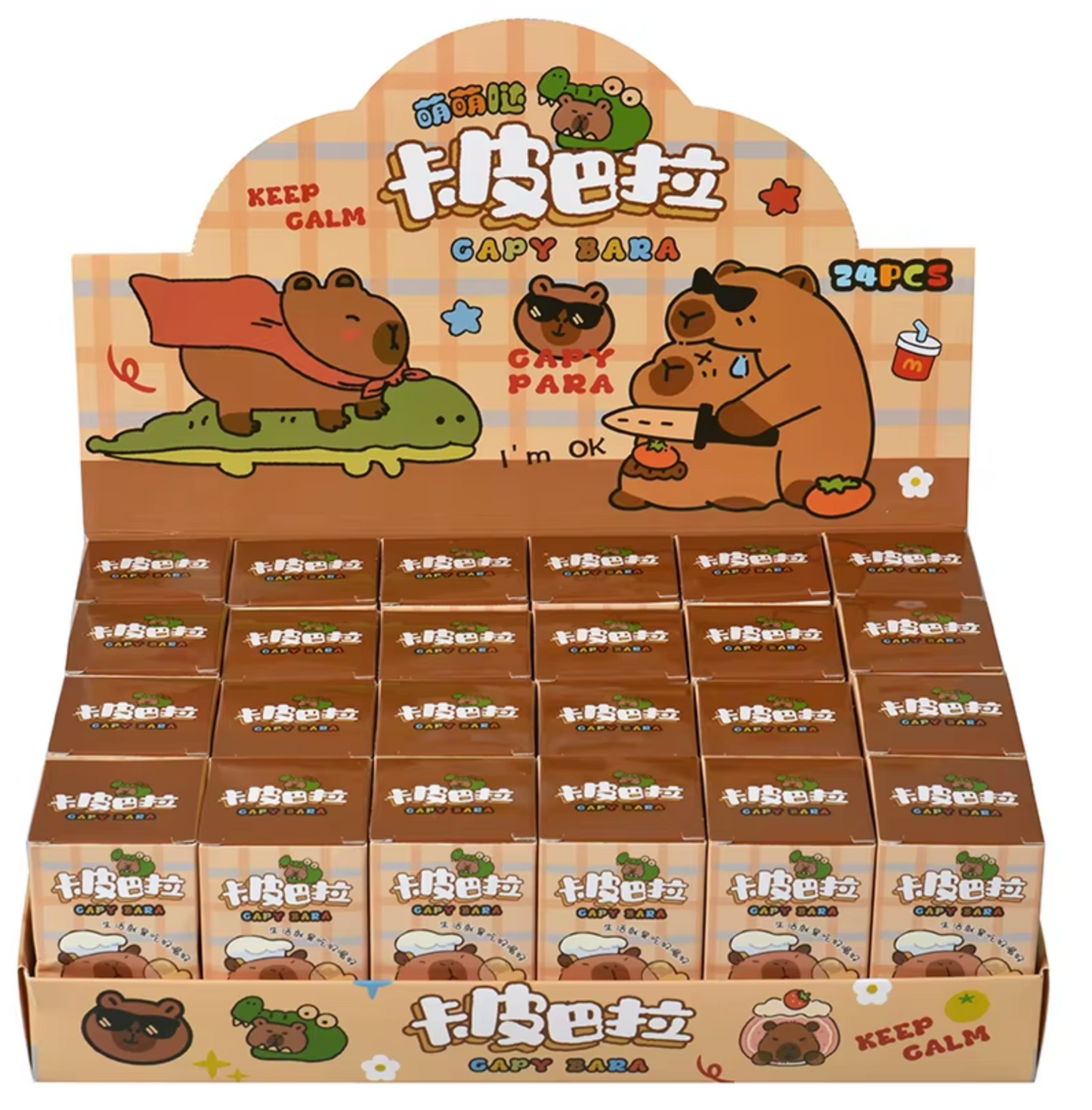 Capybara Keychains