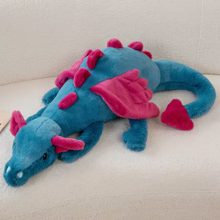 30cm soft flying dragon plush toy in various colours