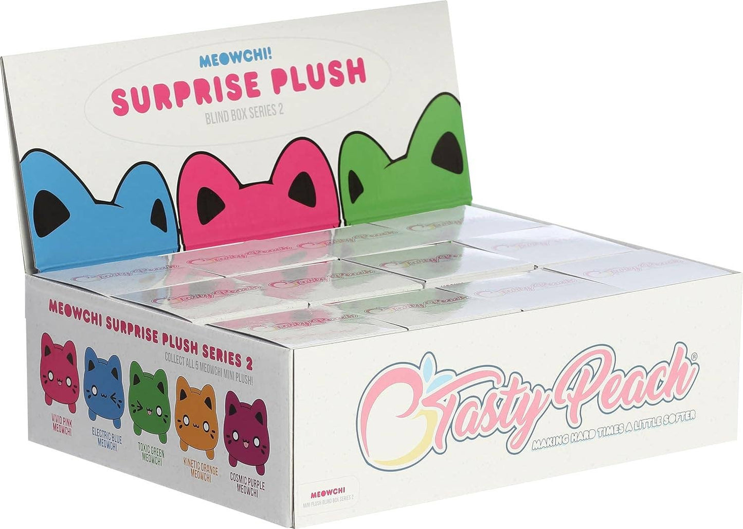 Tasty Peach Plush Blind Pack Meowchi Cat