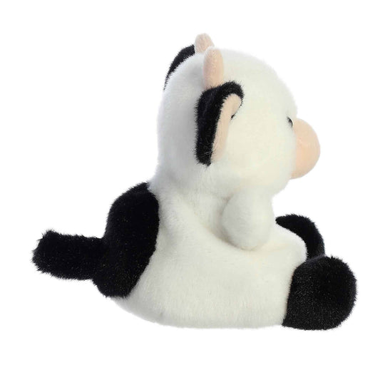 Palm Pals USA Cow Sweetie Black and White Stuffed Animal