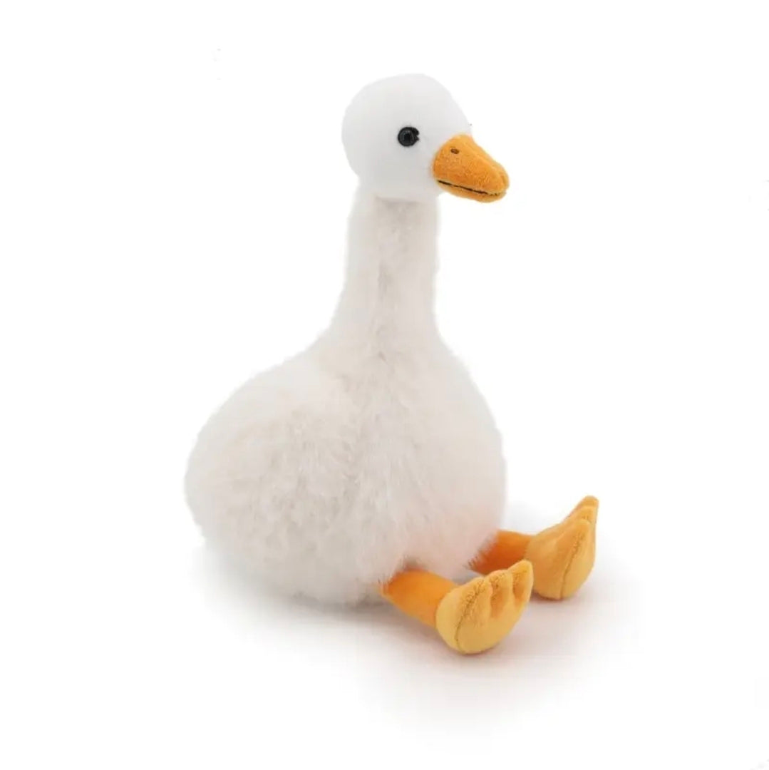 Cream Goose Plush 24cm Soft Toy