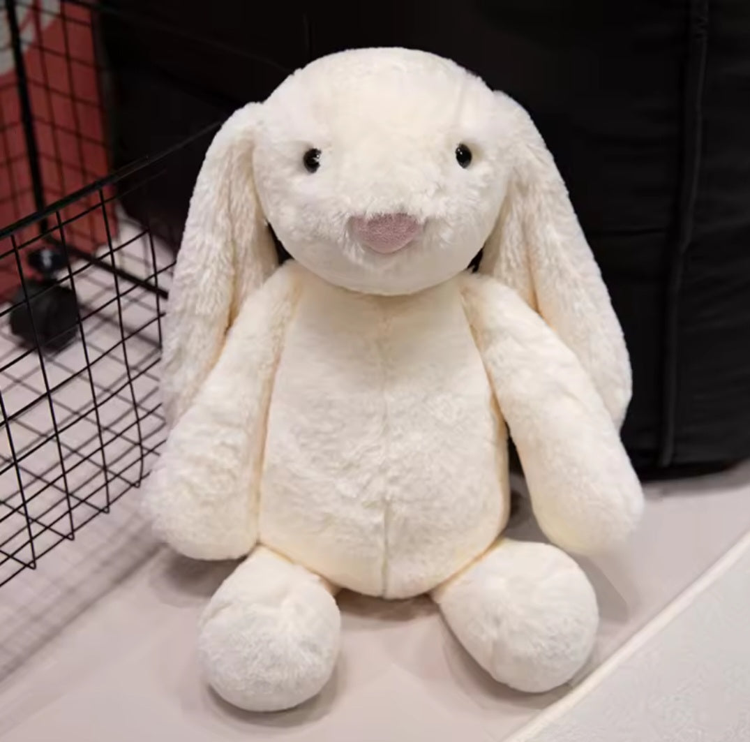 Floppy Ears White Rabbit Plush 30cm