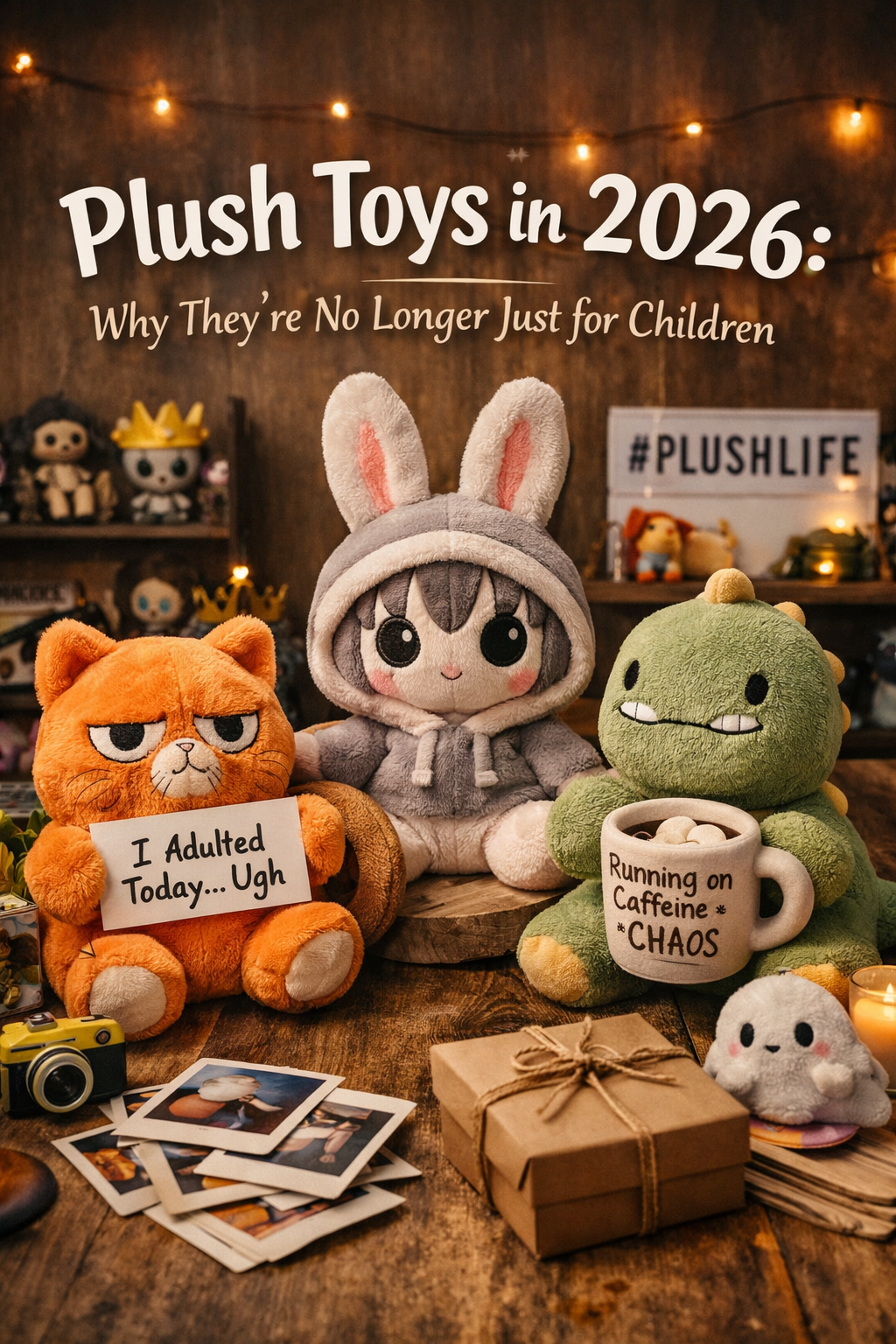 🧸 Plush Toys in 2026: Why They’re No Longer Just for Children