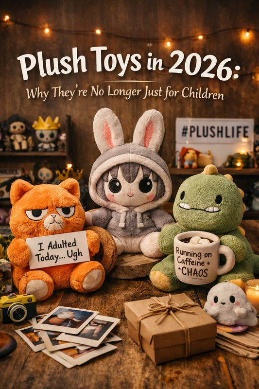 🧸 Plush Toys in 2026: Why They’re No Longer Just for Children