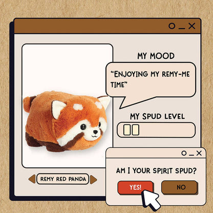 Spudsters Remy Red Panda Soft Toy
