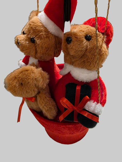 Balloon Bears - Hot Air Balloon with Three Teddies In Basket