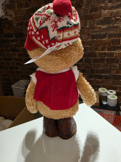 Standing and Sitting Bears with Hat and Jumper