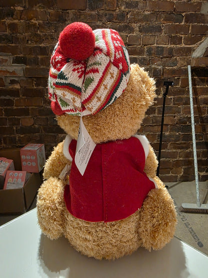 Standing and Sitting Bears with Hat and Jumper