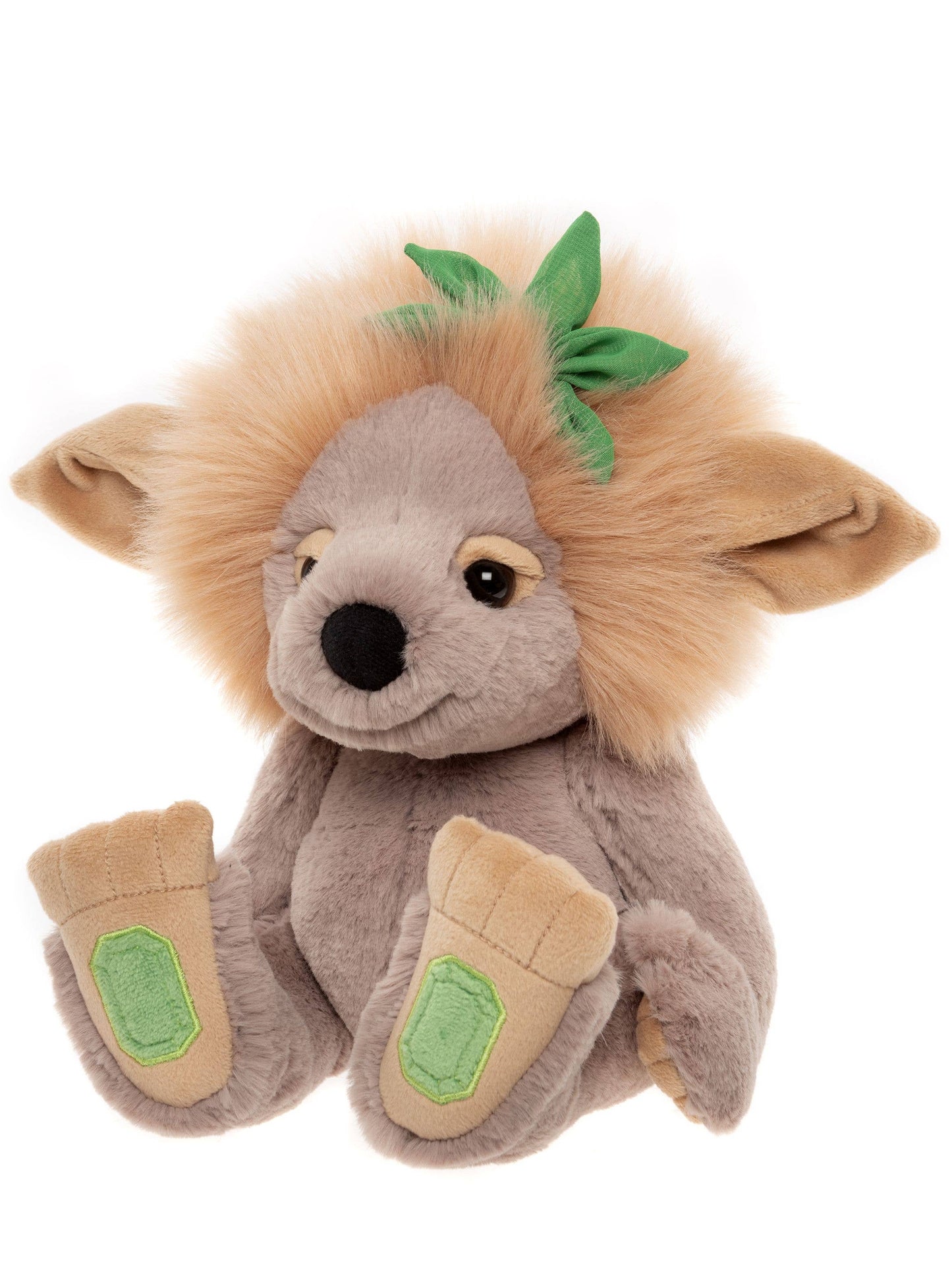 Charlie Bears Emerald Lou Soft Plush Toy Teddy Bear Troll