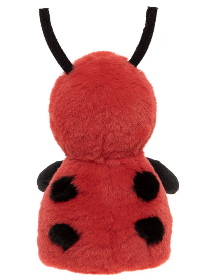 Charlie Bears Leaf Ladybird Rose Red Soft Plush