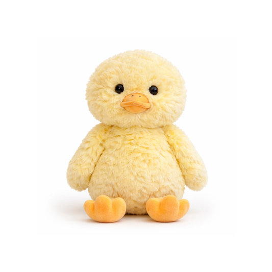 Snibboo Buttercup Pufflberry Duck — Sunny Soft Plush