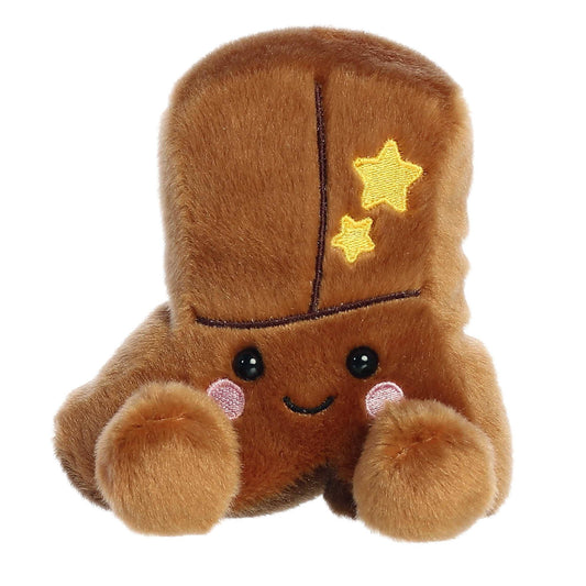 Palm Pals USA Little Brown Cowboy Boot Stuffed Animal
