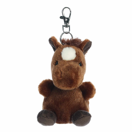 Palm Pals USA Truffle Brown Horse Clip-On Keyring