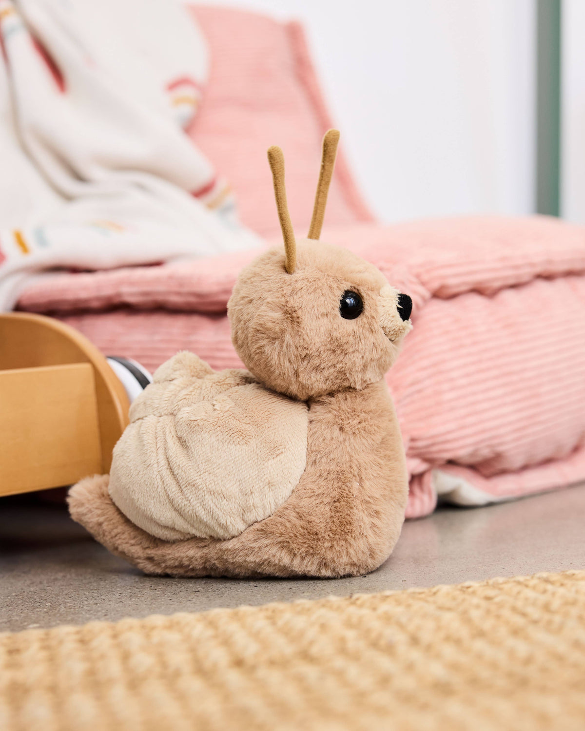 Charlie Bears Saffy Snail Soft Plush