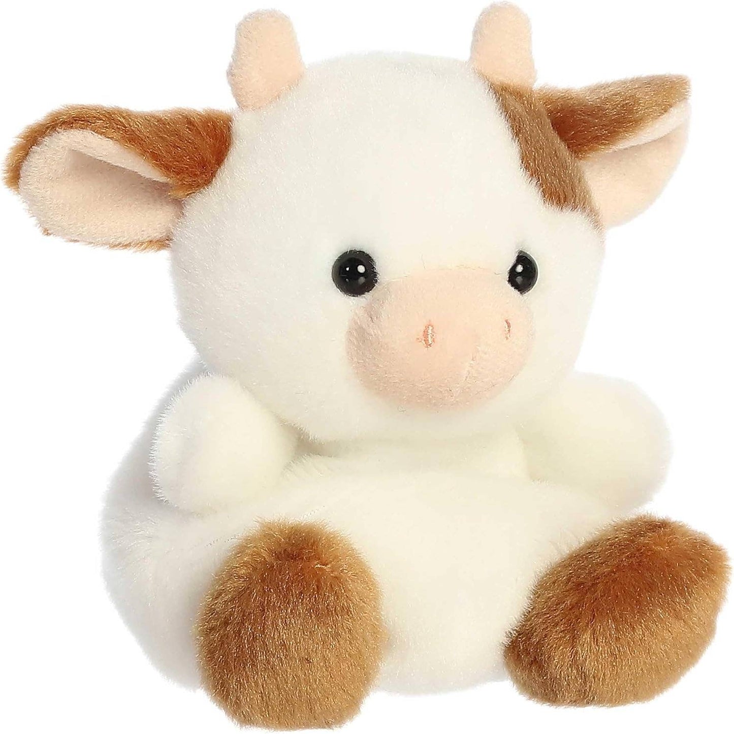 Palm Pals USA Caroline Brown Cow Stuffed Animal