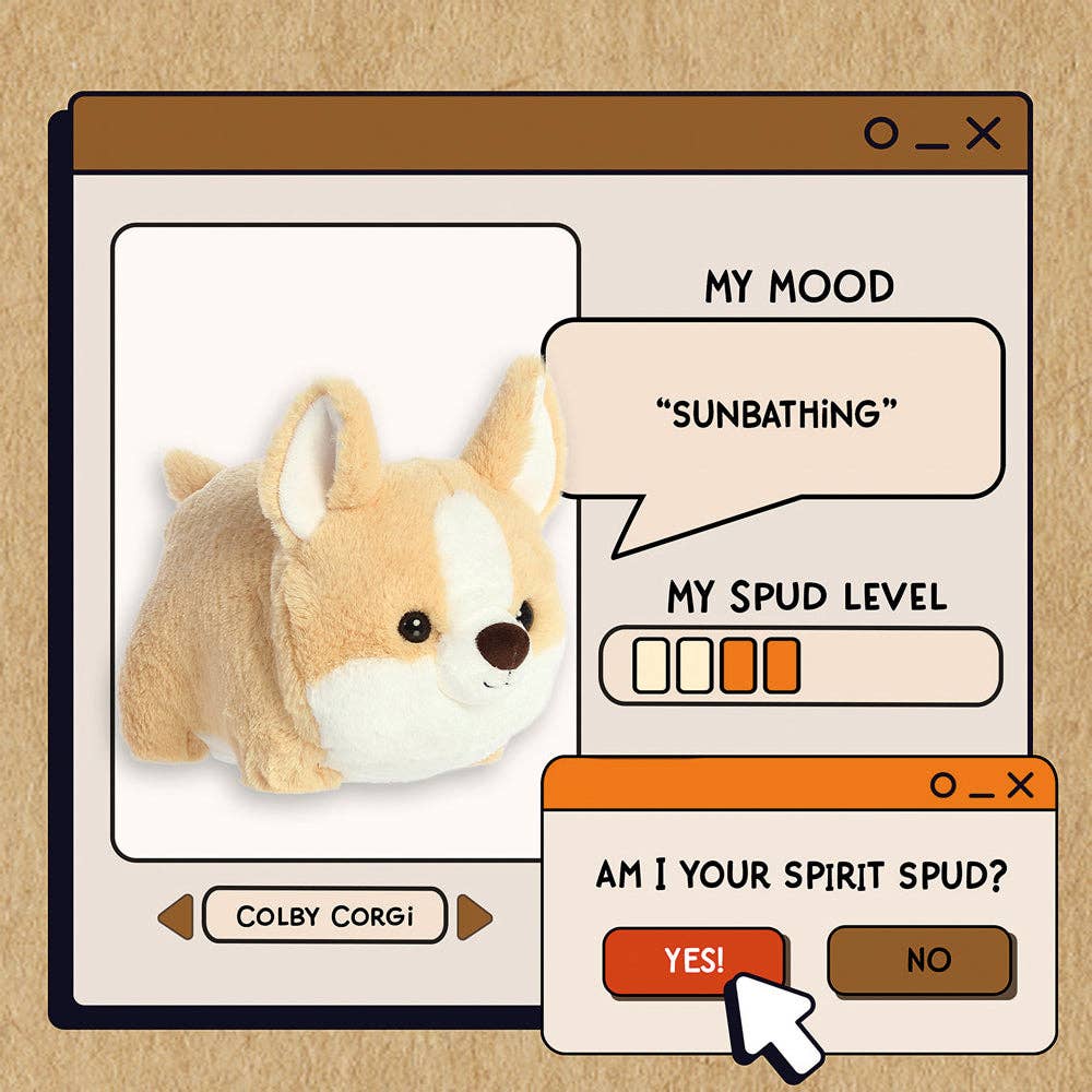 Spudsters Colby Corgi Dog 24cm Soft Toy