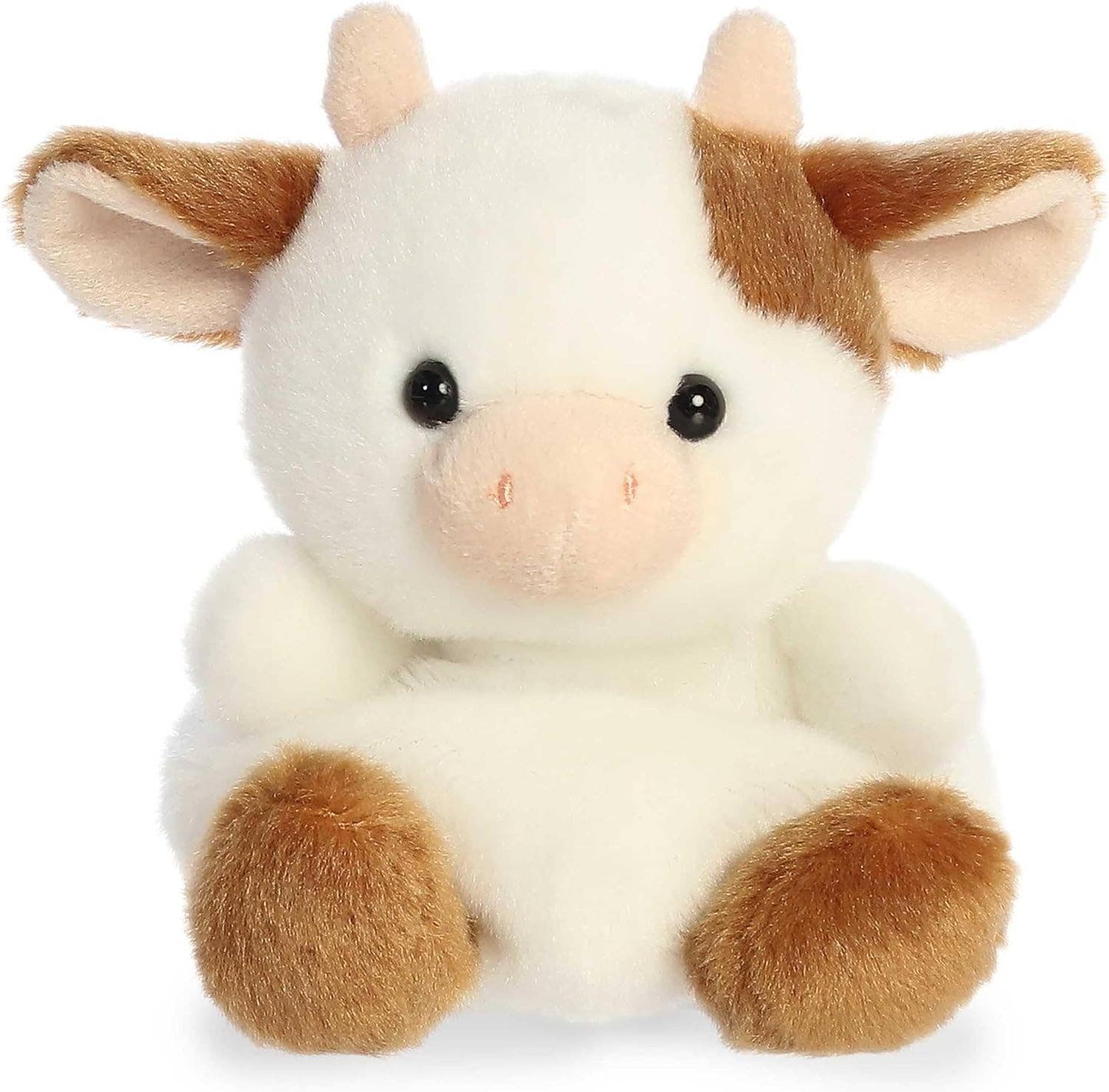 Palm Pals USA Caroline Brown Cow Stuffed Animal