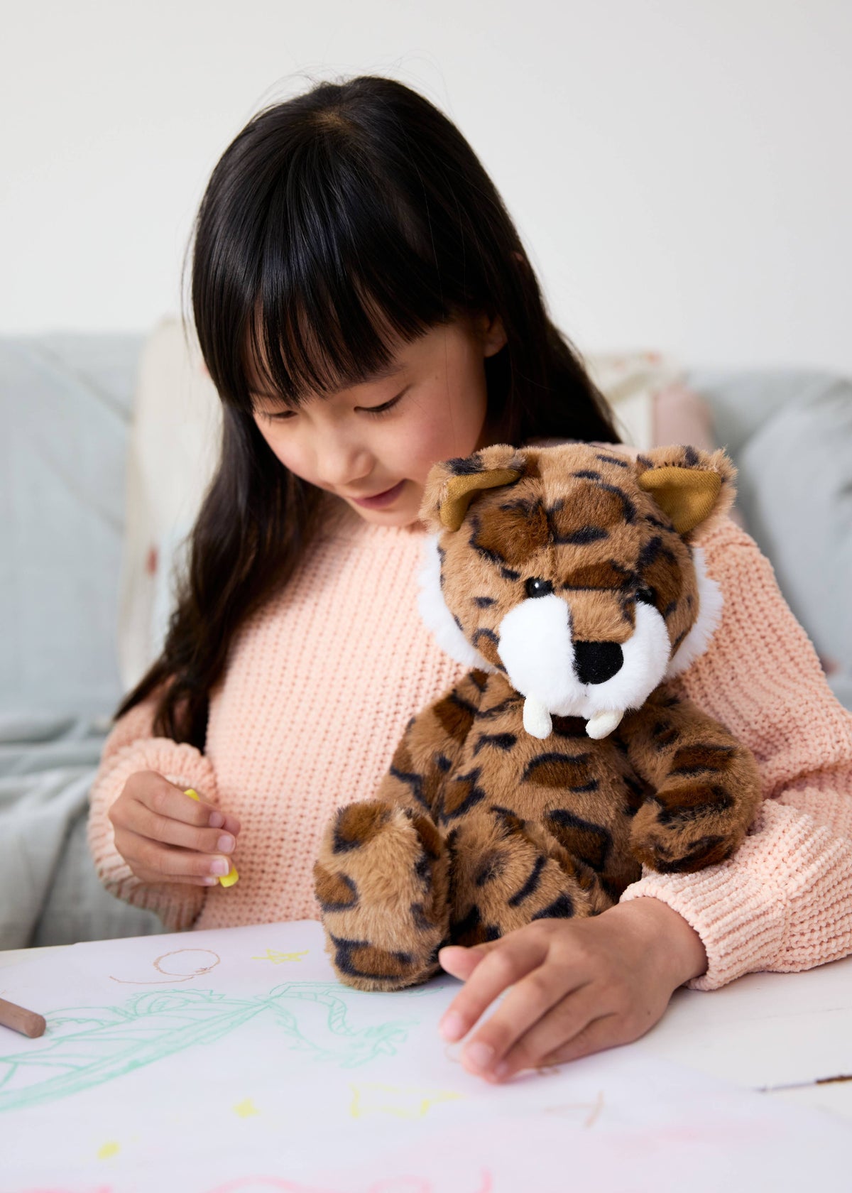 Charlie Bears Fang Sabre Tooth Tiger Soft Plush