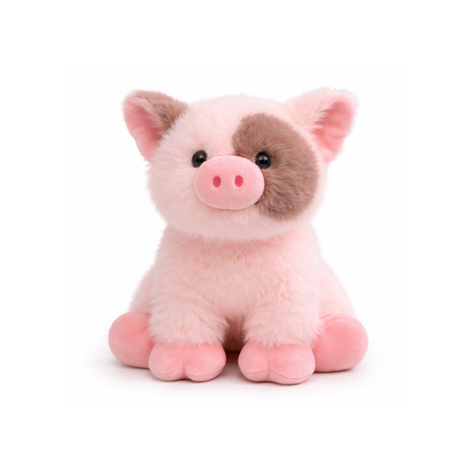 Snibboo Peaches Puddlewick Pig Plush — Blush Soft Toy