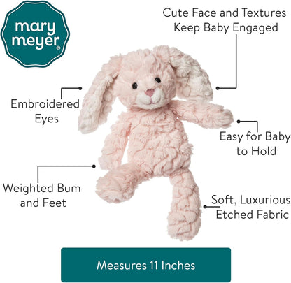 Mary Meyer Putty Nursery Stuffed Animal Soft Toy, Bunny, Pink, 28-Centimetres