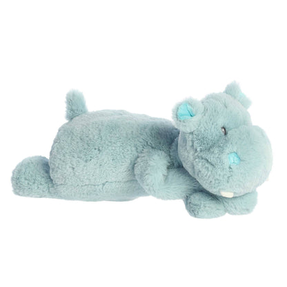 Blue Hippo Plush