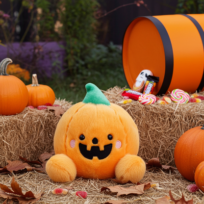 Jack O'Lantern Pumpkin Palm Pals Plush