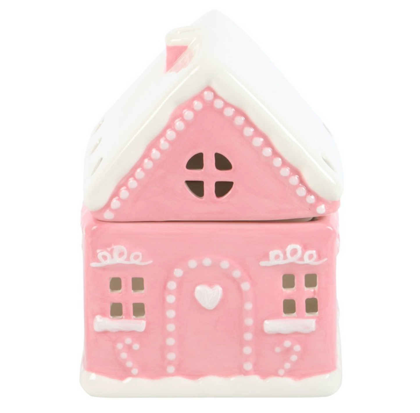 Pink Gingerbread House Oil Burner