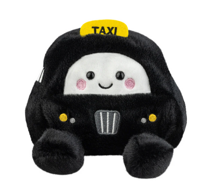 Palm Pals Freddie Black Taxi Soft Toy