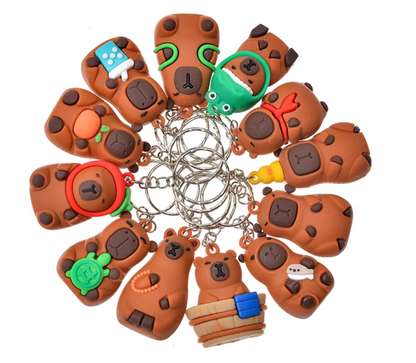 Capybara Keychains