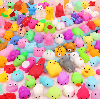 10 Items For £10 Variety Pack Cloud Plush Balls Pins Cards Soft Plush Teddys Key Rings Thank you cards