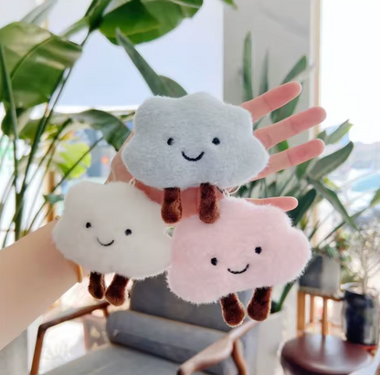 10 Items For £10 Variety Pack Cloud Plush Balls Pins Cards Soft Plush Teddys Key Rings Thank you cards