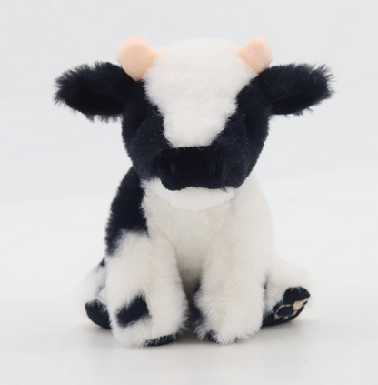 Mini Highland Cow Collectible Soft Toy Cow