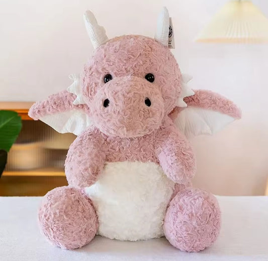 Cute Dragon 20cm Green Pink