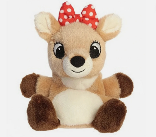 Palm Pals USA Rudolph and Clarice Reindeer