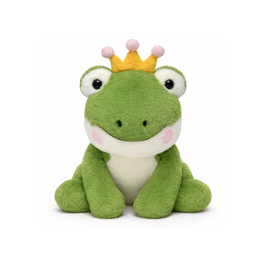 Snibboo Beaupond Prince Frog Plush — Fairytale Soft Toy