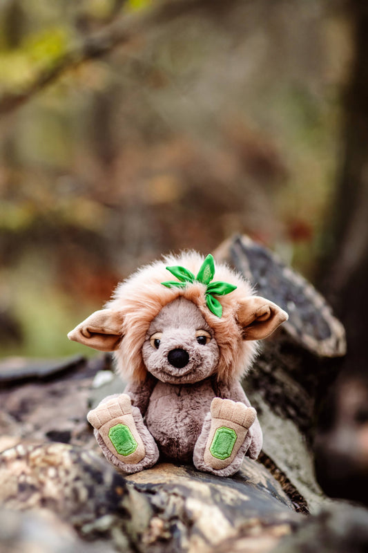 Charlie Bears Emerald Lou Soft Plush Toy Teddy Bear Troll