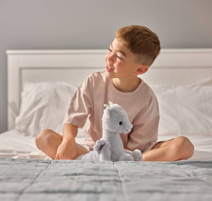 Charlie Bears Draco Dragon Cloudy Grey Soft Plush