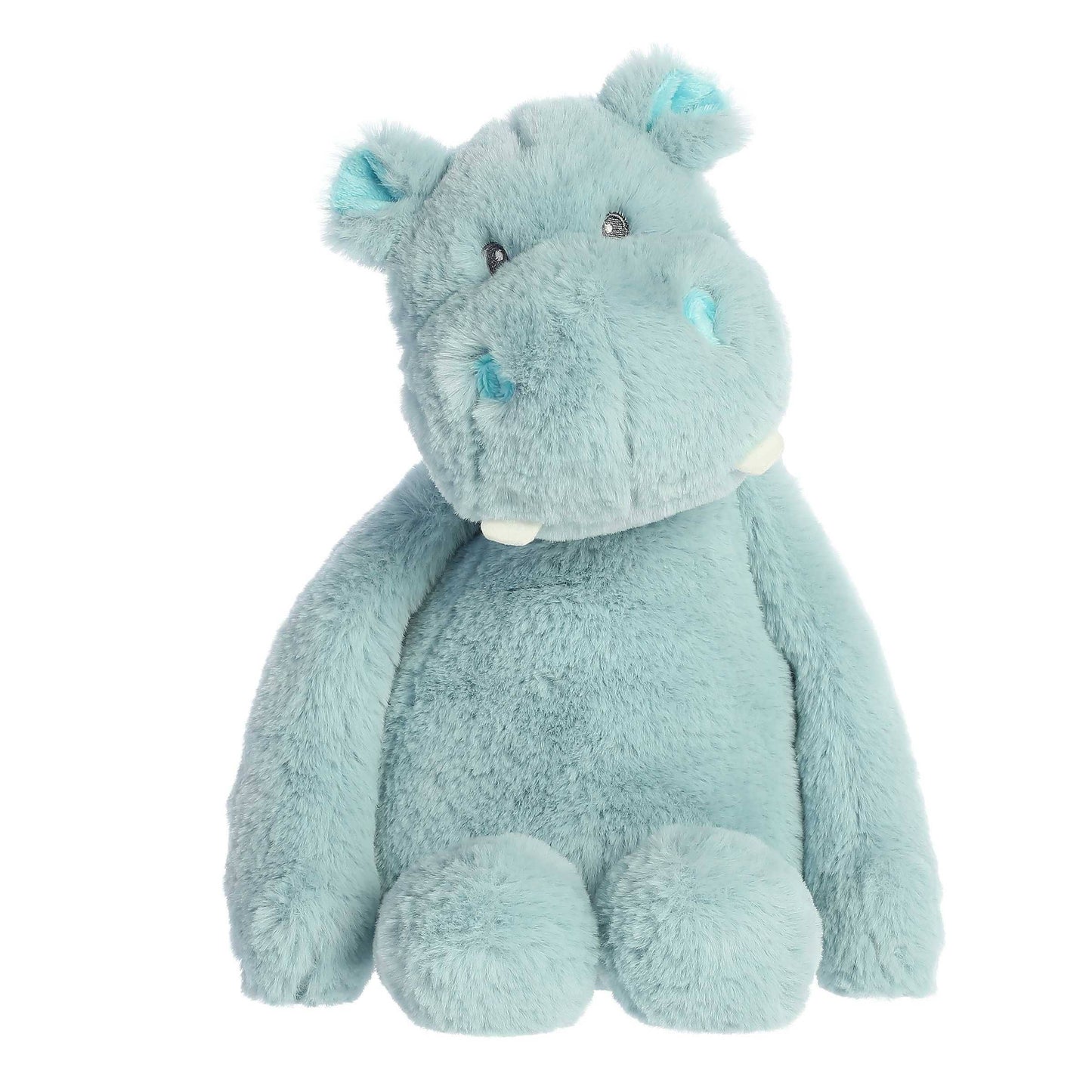 Blue Hippo Plush