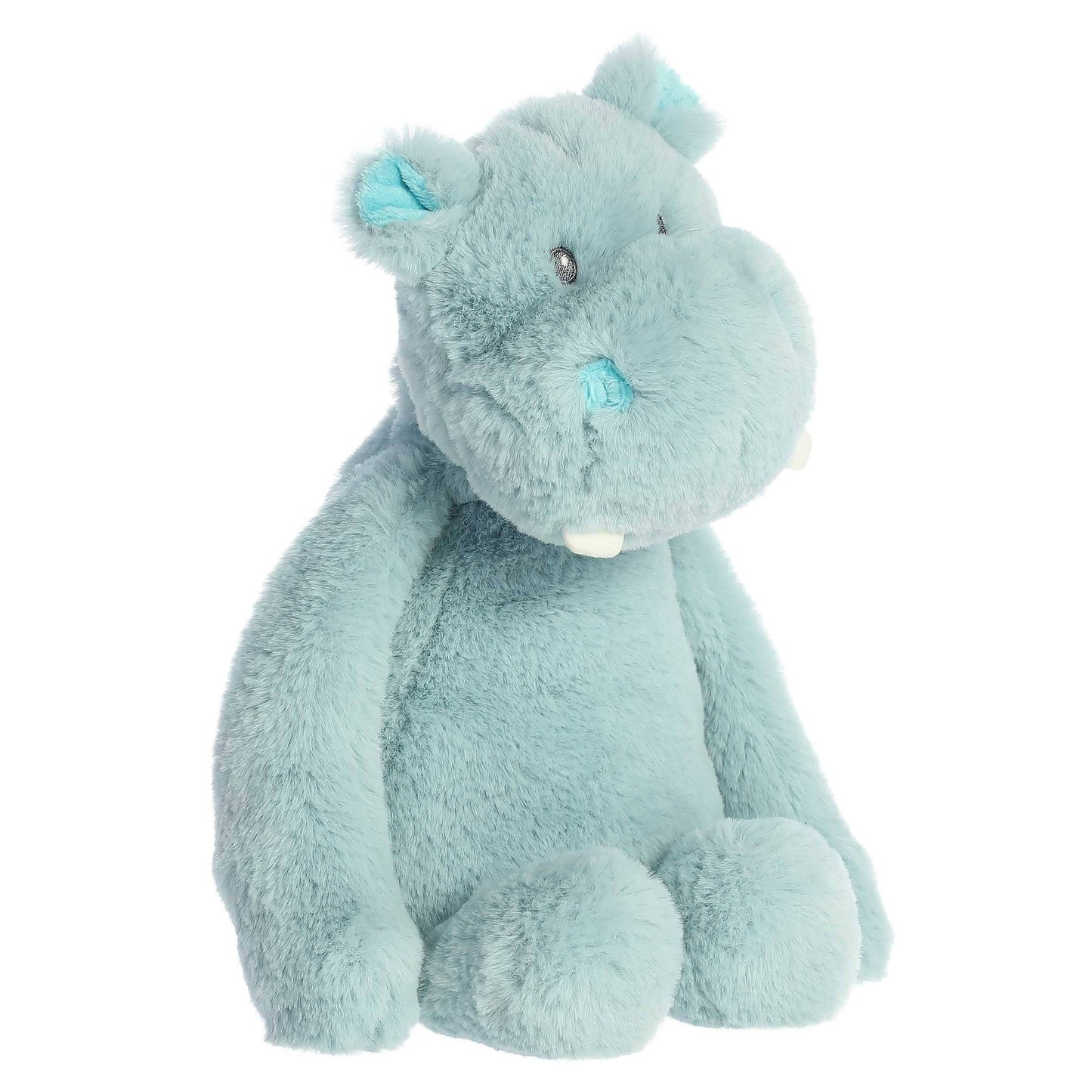 Blue Hippo Plush