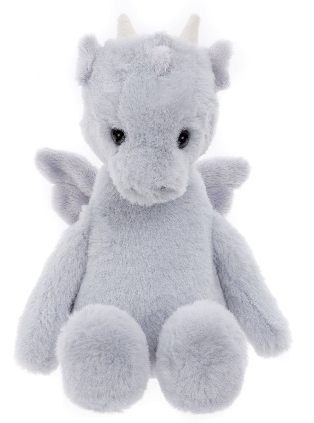 Charlie Bears Draco Dragon Cloudy Grey Soft Plush