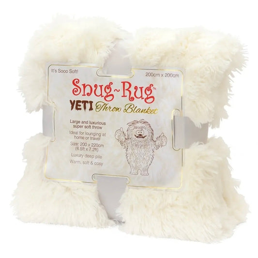 Snug Rug Yeti Luxury Faux Fur Blanket