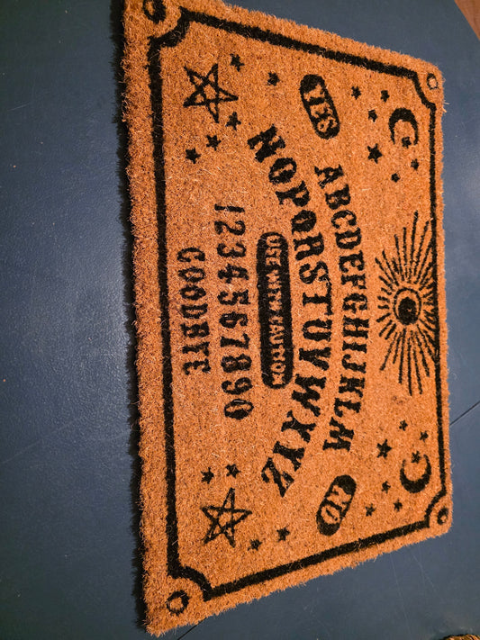 Talking Board Door Mat