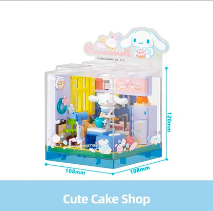 Sanrio Building Blocks With Dust Cover