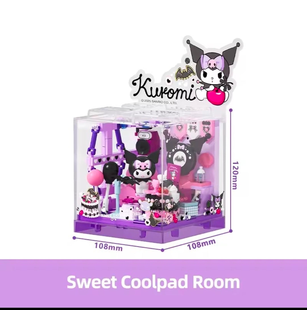 Sanrio Building Blocks With Dust Cover