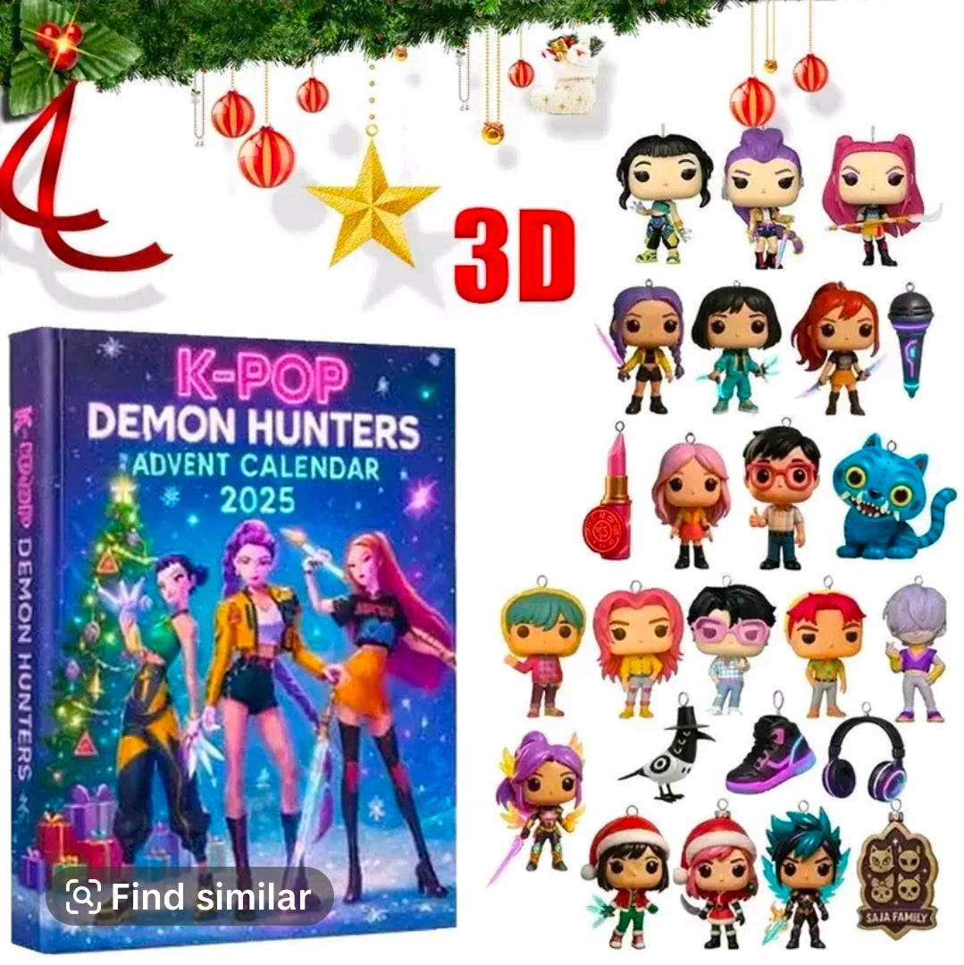 KPOP Advent Calendar 3D