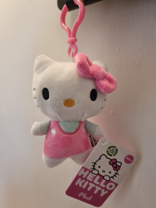 Hello Plush and Stitch Keychain
