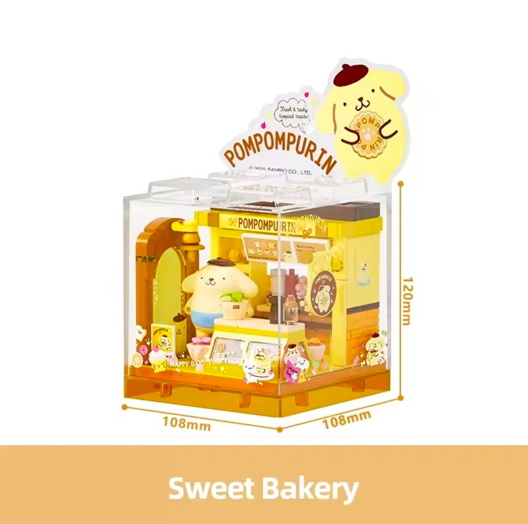 Sanrio Building Blocks With Dust Cover