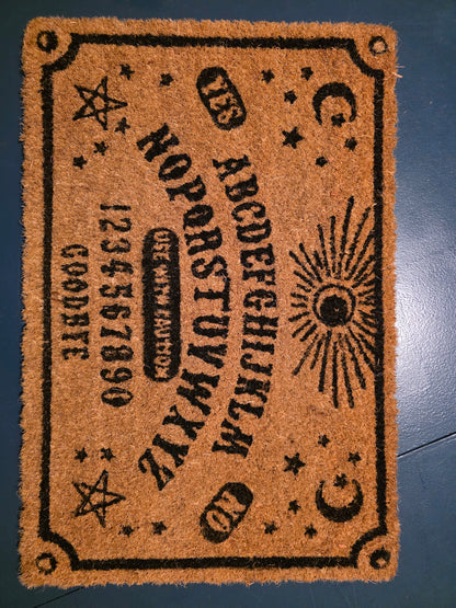 Talking Board Door Mat